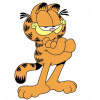 CUKROVÁ TLAČ jedlý obrázok na tortu Cukrová hmota GARFIELD MAČKA BAJKA + MENO