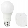 Žiarovka, žiarivka - Ikea tradfri pilot e27 farebná sada RGB (Ikea tradfri pilot e27 farebná sada RGB)