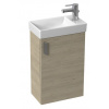 Jika Petit umývadlová skrinka s umývadlom bez prepadu 40x23 cm Jaseň H45J5111755141