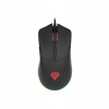 Genesis herní optická myš KRYPTON 290/RGB/6400 DPI/Herní/Optická/Drátová USB/Černá (NMG-1771)