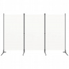 vidaXL s 3 panelmi krémovo biely 260x180 cm