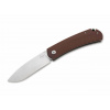 Vega Böker Plus 01BO618 Boston vreckový nôž 7,01 cm, vínovočervená, G10, spona, nylonové puzdro