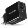 AXAGON ACU-DS16, SMART nabíječka do sítě, 2x USB výstup 5V/2.2A + 5V/1A, 16W