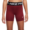 Dievčenské šortky Nike Girls Pro 3in - Červený (S)