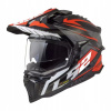 MOTOCYKLOVÁ PRILBA LS2 MX701 EXPLORER SPIRE RED Enduro Adventure Cross L