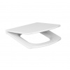 Cersanit EASY WC sedátko 35,9x44,5cm SoftClose duroplast, Biela K98-0089 K98-0089