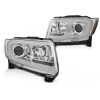 Predné svetlá Jeep Grand Cherokee WK2 11-13 Chrome Dynamic LED