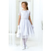 Fashionkids Dievčenské šaty HAYAT M/452 Farba: Biela, Veľkosť: 158