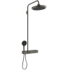 Ideal Standard CeraTherm Solos - Sprchový systém s 3-funkčnou hlavovou sprchou s LED osvetlením, magnetovo šedá A7883A5