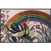 wash+dry Interiérová rohožka Rainbow Garden 50x75 cm Rozmer: 50x75 cm