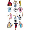 CUKROVÁ TLAČ jedlý obrázok na tortu Cukrová hmota FC BARCELONA LIONEL MESSI 6