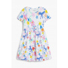 Dievčenské šaty Desigual biela farba, mini, áčkový strih, 25SGVK03 128