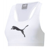 Dámske podprsenky Puma Top Mid Impact 4Keeps Bra - puma white - Biely (XS)