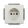 Zásuvka jednonásobná, 5518G-A02349 S1, ABB, Swing®, Swing®L, světle šedá (ABB, Swing®, Swing®L, světle šedá)