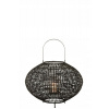 Wicker/Rattan 48,5 cm (Čierna lampa)