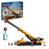 Lego City LEGO® Žltý pojazdný stavebný žeriav (60409)