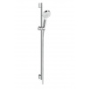 Hansgrohe Crometta - Sprchová súprava 100, sprchová tyč 90 cm, biela/chróm 26537400