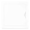 airRoxy Plastová revízne dvierka biela PRDb 150x150 mm