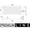 MAHLE Chladič, chlazení motoru BEHR *** PREMIUM LINE *** CR 2309 000P