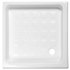 Kerasan RETRO vaničky RETRO keramická sprchová vanička, štvorec 100x100x20cm, biela 134001