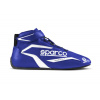 Závodní boty Sparco Formula s homologací FIA, Barva: modro-bílá, Velikost: 38