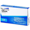 Bausch & Lomb Soflens 59 (6 šošoviek) Dioptrie -4,00, Zakrivenie 8.6