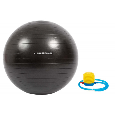 Gymnastický míč Sharp Shape Gym ball 65 cm - Black