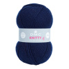 Priadza KNITTY 4 100g, tmavo modrá - odtieň 971