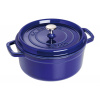 Staub Liatinový hrniec s pokrievkou Cocotte, tmavomodrá, 24 cm / 3,8 l 1102491