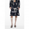 Dámská sukně DESIGUAL 25WWFW11 2000 FAL NEWSPP 2000 BLACK velikost XL