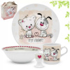 Porcelánová jedálenská súprava pre deti Best Friends Bella Fiore