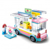 Stavebnica Sluban Girls Dream Ambulancia M38-B0797
