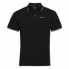 Tričko krátke pánske polo Progress HOGAR čierne 3XL