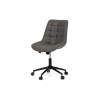AUTRONIC Pracovná stolička, výškovo nastaviteľná, šedá látka, KA-V3120 GREY3