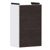Hansgrohe Xevolos E - Umývadlová skrinka 58x34x25 cm, 1 dvierka, pánty vľavo, matná biela/tmavý dub 54166730