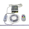 LedStar sada 15m RGB LED pásik 12V 7,2W/m RF ovládač 230V kovový zdroj, konektory, S15A2