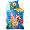 Posteľné obliečky - Sada podstielky Altom Design 140 cm x 200 70x90cm (Sada podstielky 140x200 SpongeBob Sponge and Patryk)