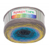 Bellatex Příze SpagoYarn Rainbow - 250g / 1000 m kávová