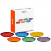 Le Creuset Prílohový tanier COUPE 22 cm, sada 6 ks, RAINBOW, kamenina