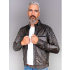 Max Original Leather Pánska kožená bunda GIUSEPPE antiq grey (4XL 62-64) - Antiq grey - 4XL