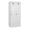 Skriňa na bielizeň C+P Cabo-Plus, 2 oddelenia, 800 x 500 x 1850 mm, biela