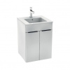 Jika Skrinka Cube s umývadlom 45 cm, biely lesk H4536211763001