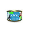 Výhodné balenie Schesir Complete Nutrition filety v želé 24 x 85 g - tuniak so sardinkami