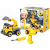 Stavebnica BUKI France RC Stavebné stroje 2v1 - skrutkovacia stavebnica (9020)