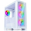 EVOLVEO Ptero Q2G ,ATX/4x ARGB 120/sklo čelo+bok PTEROQ2G-WH