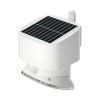 LED solárne nástenné svietidlo VIKING SR12 IP44 1 W 2000 lm 4000 K biele so senzorom pohybu