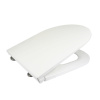 MEREO WC sedátko samozatváracie SLIM, duroplast, SoftClose, nerezové pánty - Easy Lock, biela