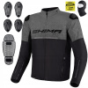 Motocyklová bunda Shima Drift veľ. 4XL čierno-šedá