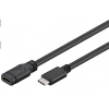 PremiumCord Prodlužovací kabel USB 3.2 generation 2, C/male - C/female, 1m ku31mfa1