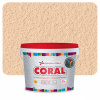..SILIKÓNOVÁ FASÁDNA OMIETKA CORAL 1,5mm škrabaná-25kg odtieň CARAMEL 1